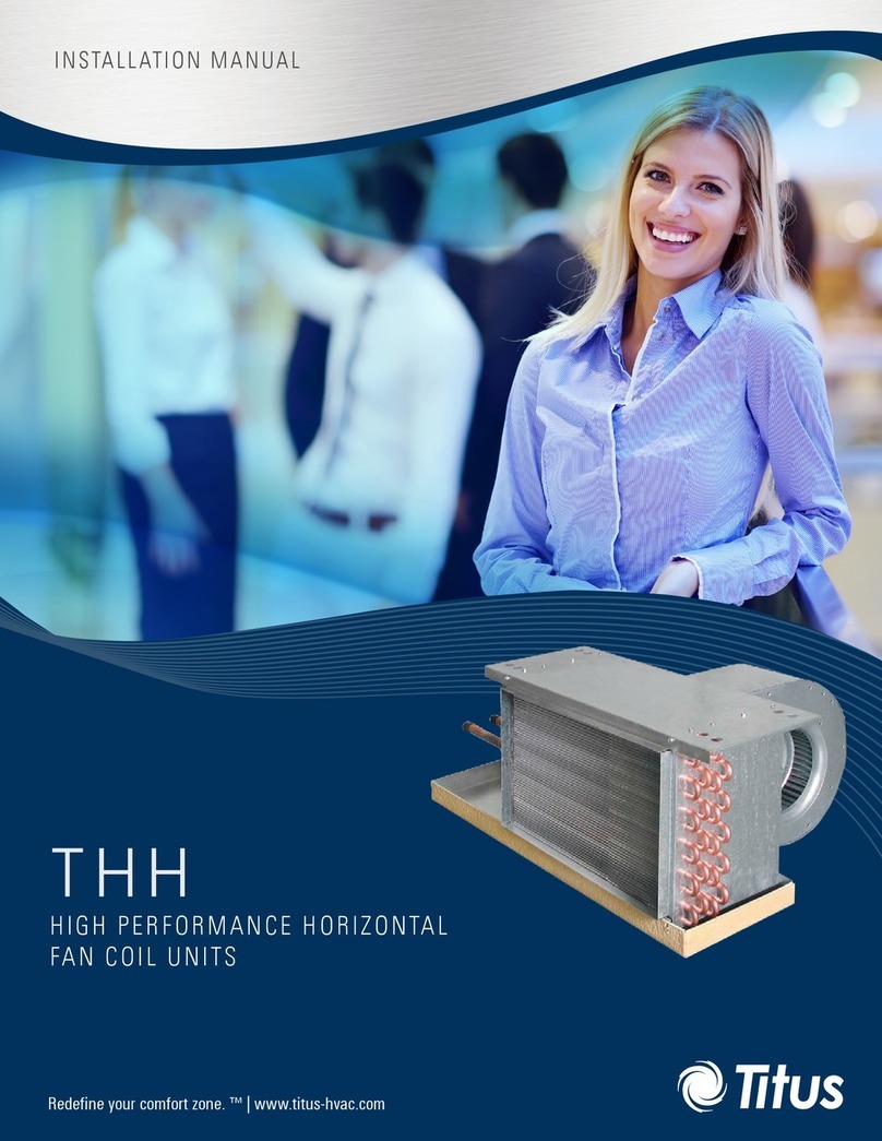 Titus THH Series installation manual