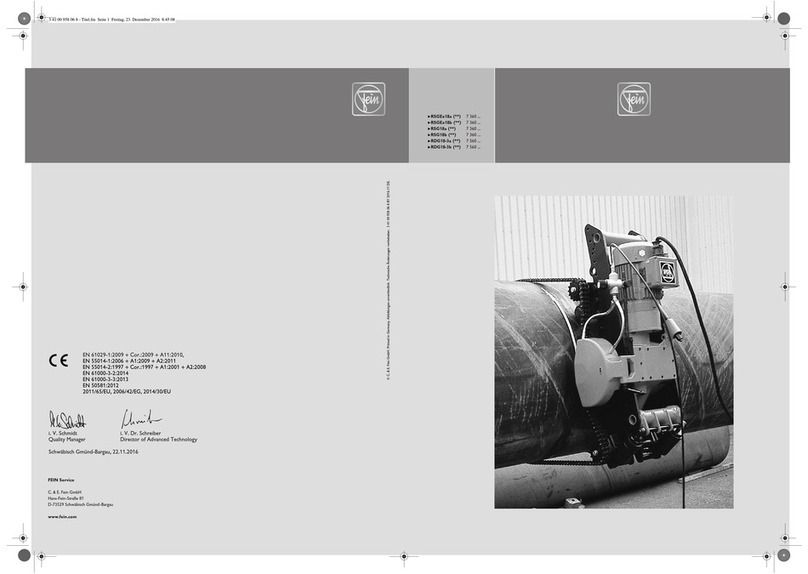 Fein RSG Ex18a Original instructions