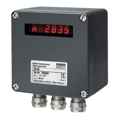 Hubner DS 93 User manual