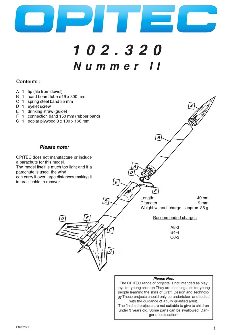 Opitec 102.320 Nummer II User manual
