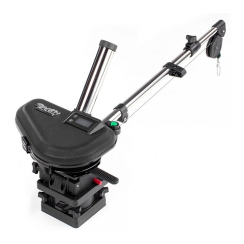 Scotty HIGH PERFORMANCE ELECTRIC DOWNRIGGER Installation, Maintenance, Use and Safety