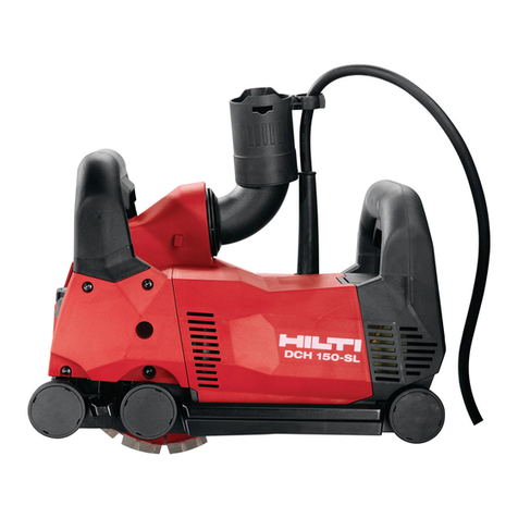 Hilti DCH 150-SL User manual