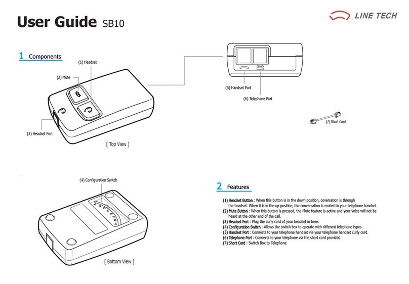 Line Tech Neimer SB10 user guide Line Tech Neimer SB10 user guide
