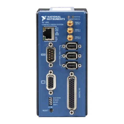 National Instruments NI Vision CVS-1450 Series User manual