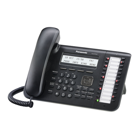 Panasonic KX-DT543 Reference guide