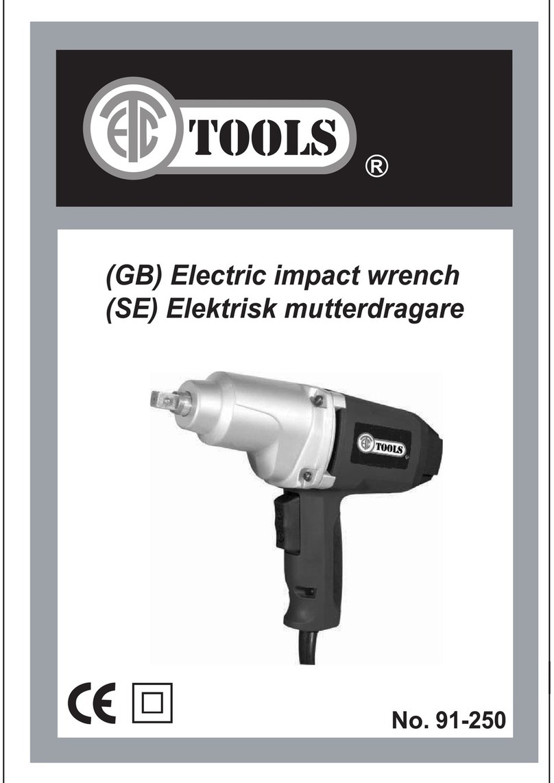 ETC Tools 91-250 manual