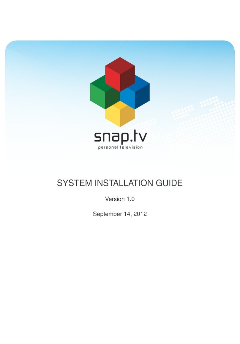 SnapTV 360GBPX Combo System installation guide