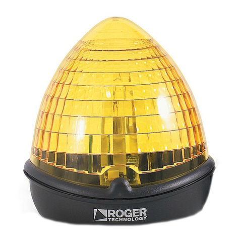 Roger Technology R92/LED24 INSTRUCTIONS AND RECOMMENDATIONS FOR THE INSTALLER