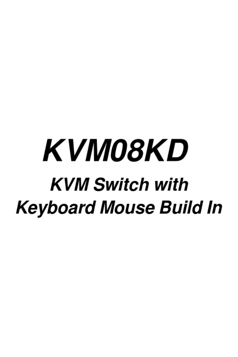 Vox Technologies KVM08KD manual