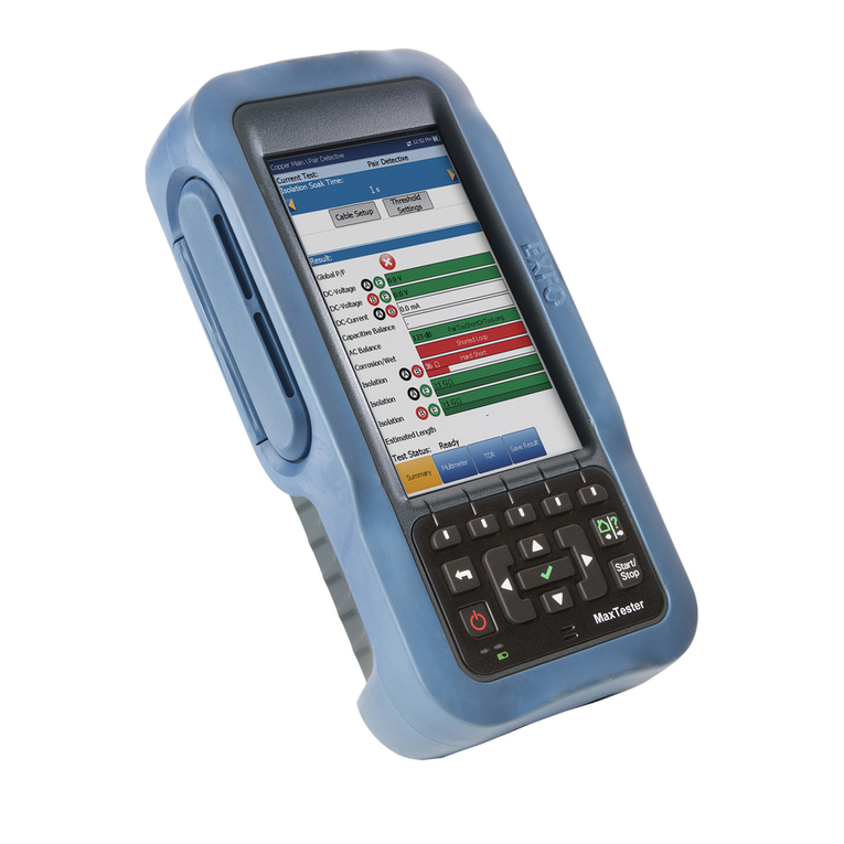 EXFO MaxTester Max-610 Quick reference guide