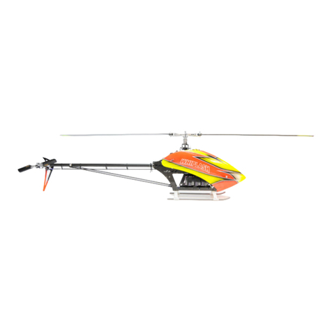miniature aircraft X-Cell Whiplash Assembly instructions
