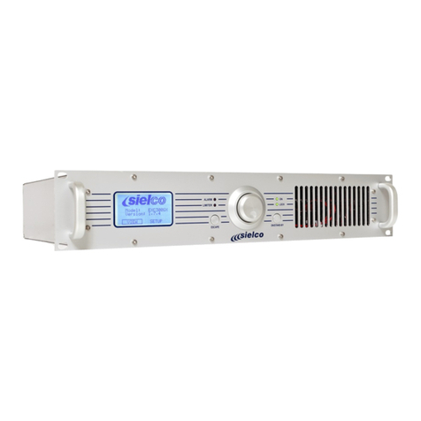 sielco EXC GX Series User and maintenance manual