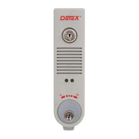Detex EAX-300 Series User manual