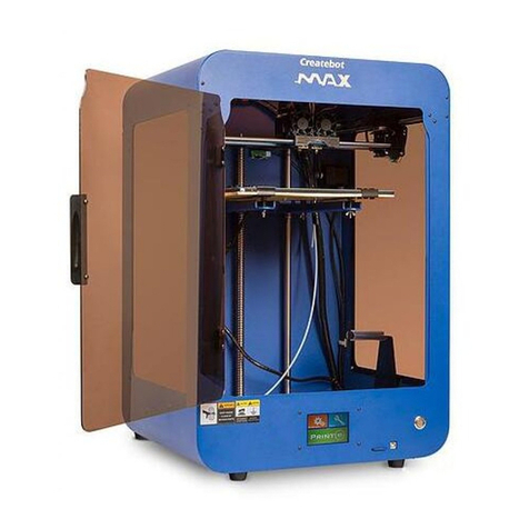 Createbot MAX Instruction