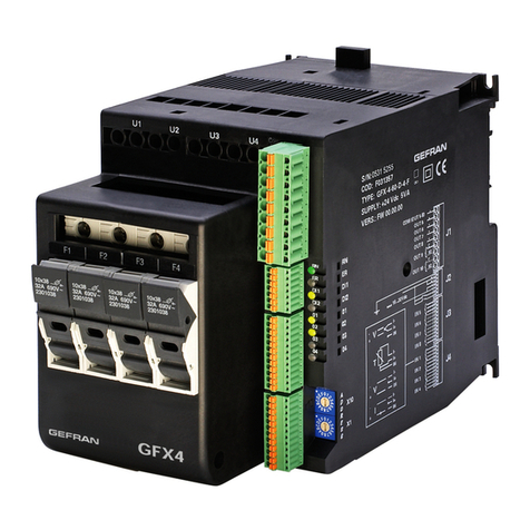 gefran GFX4 CONFIGURATION AND PROGRAMMING MANUAL