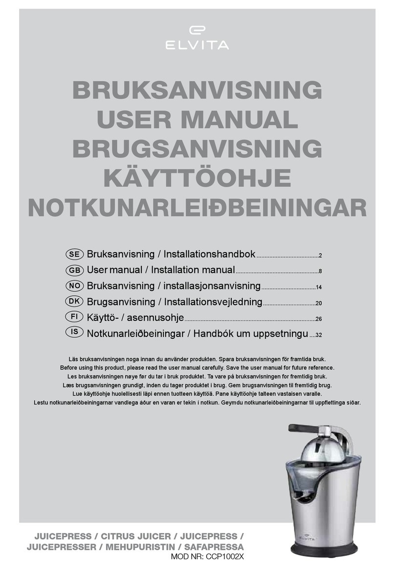 elvita CCP1002X user manual