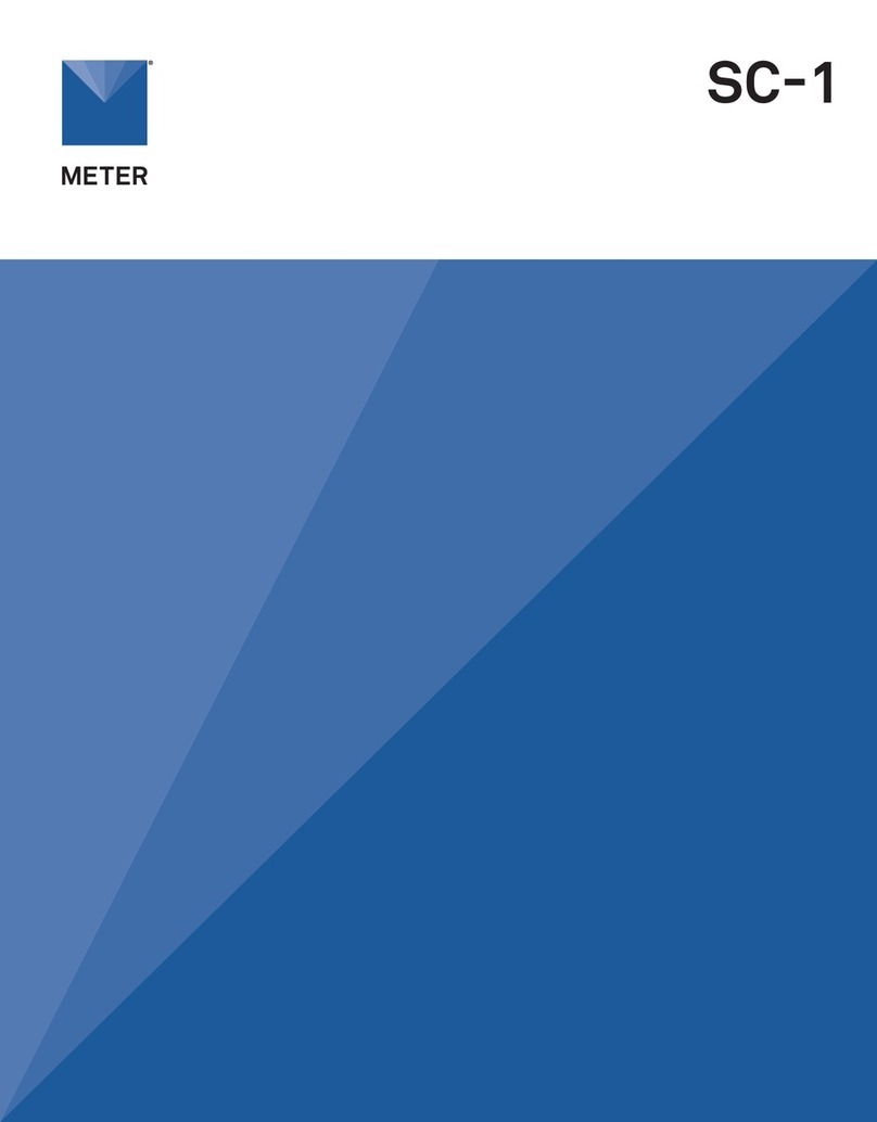 METER SC-1 User manual