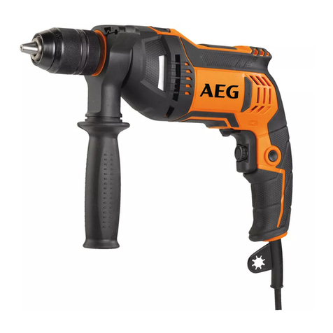 AEG SBE 750 RE User manual