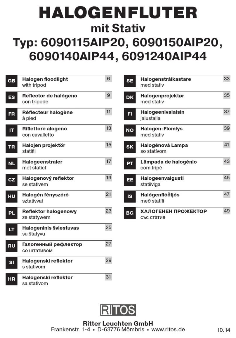 Ritos 6090115AIP20 Operation and maintenance manual