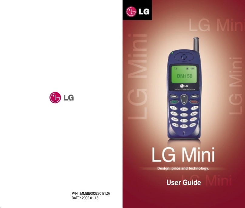 LG DM150 User manual