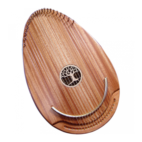 Musicmakers Reverie Harp Kit manual