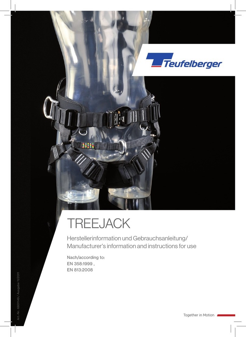 TEUFELBERGER TREEJACK Manufacturer's information and instructions for use TEUFELBERGER TREEJACK Manufacturer's information and instructions for use