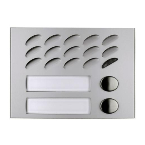 FARFISA INTERCOMS MD 10D User manual