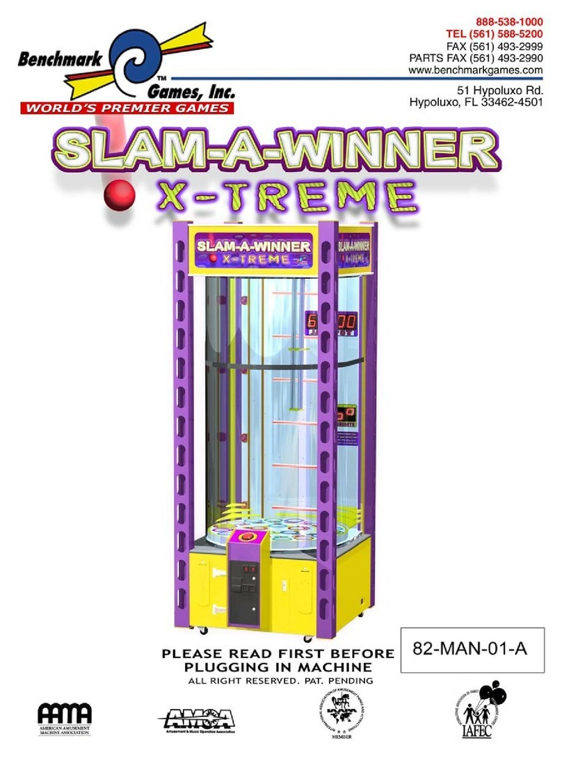 Benchmark Games SLAM-A-WINNER X-TREME manual