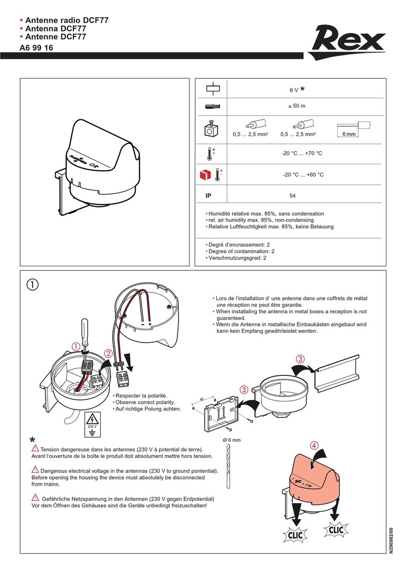 REX DCF77 quick guide