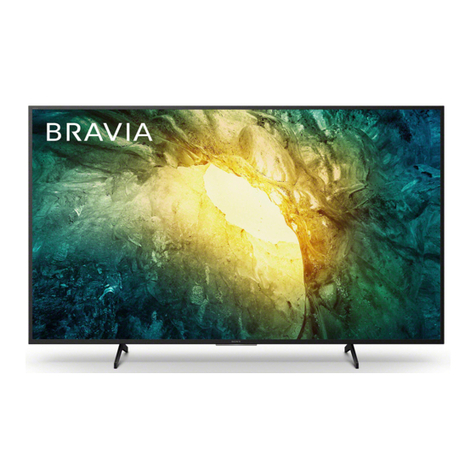 Sony BRAVIA KD-55X70 Series User manual Sony BRAVIA KD-55X70 Series User manual