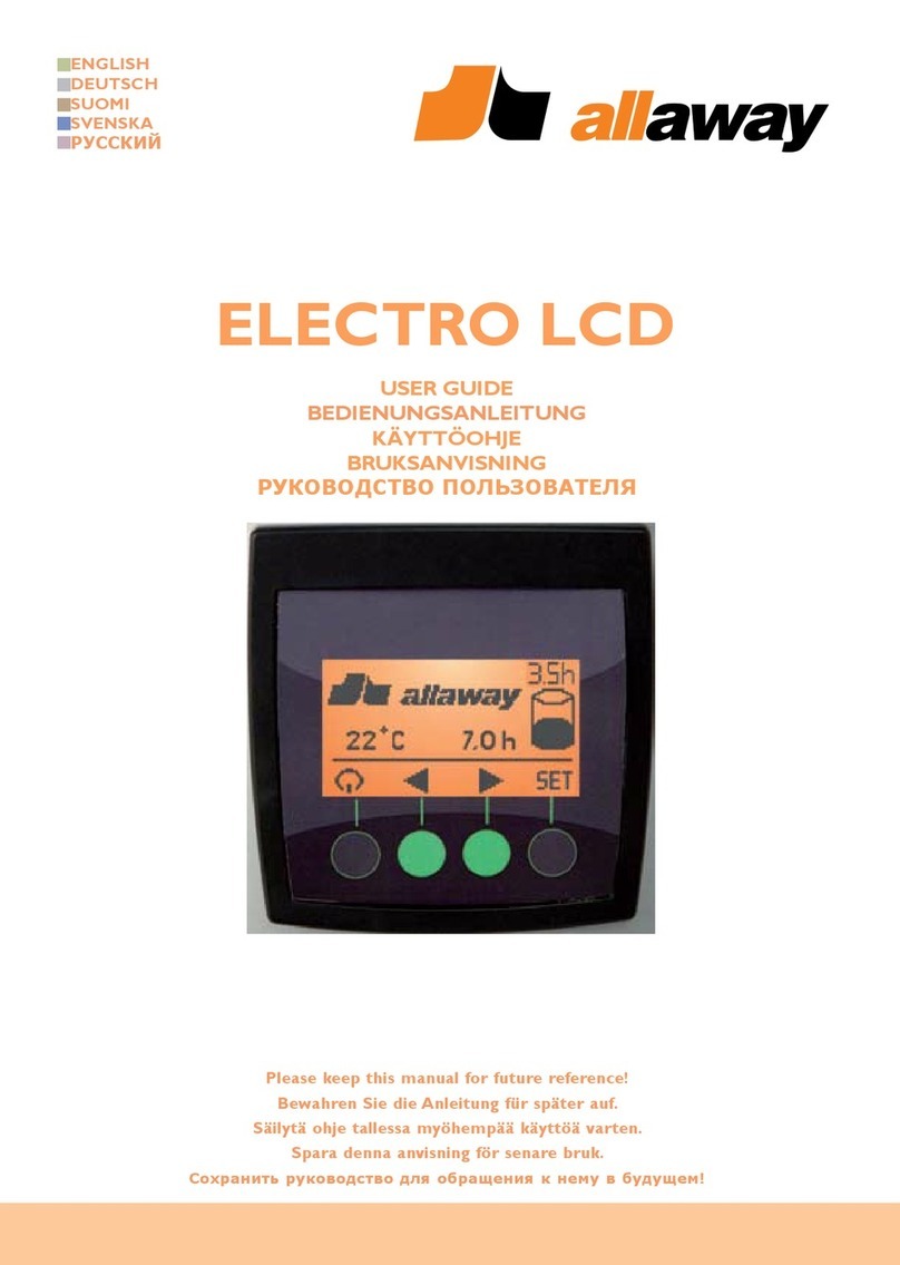 Allaway Electro LCD user guide
