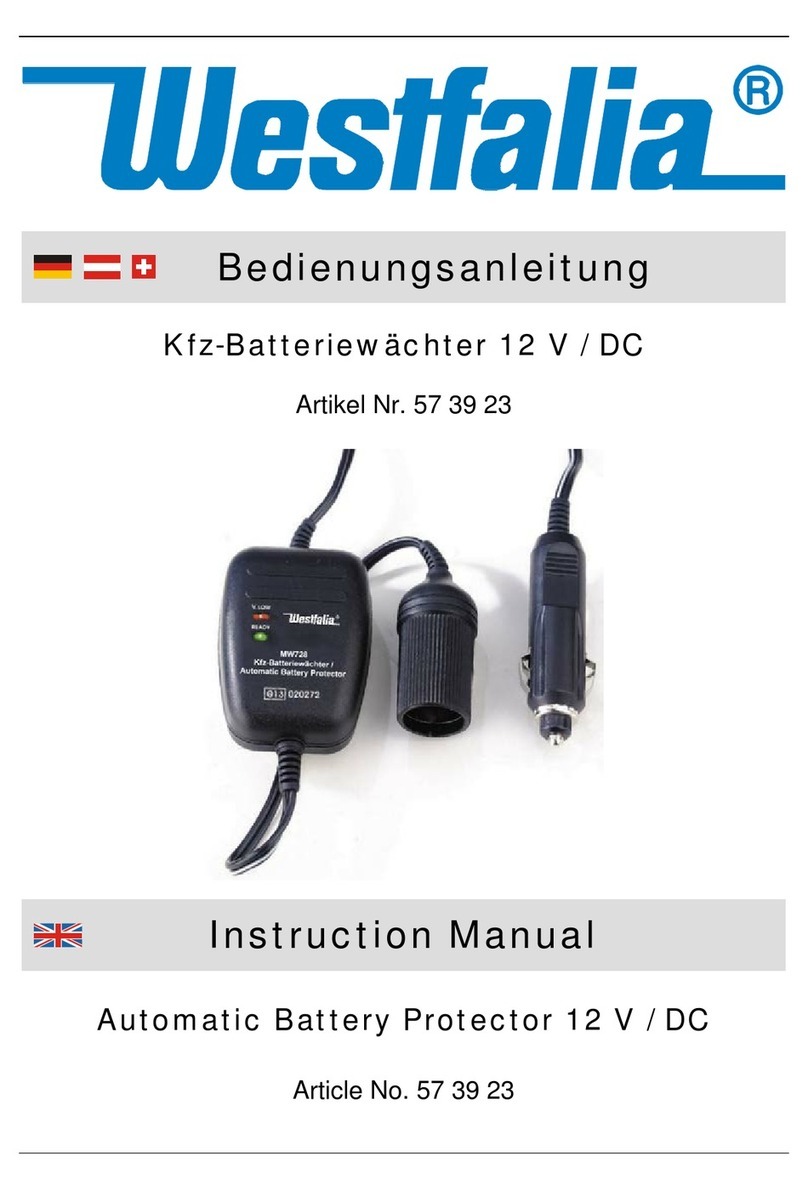 Westfalia 57 39 23 instruction manual Westfalia 57 39 23 instruction manual