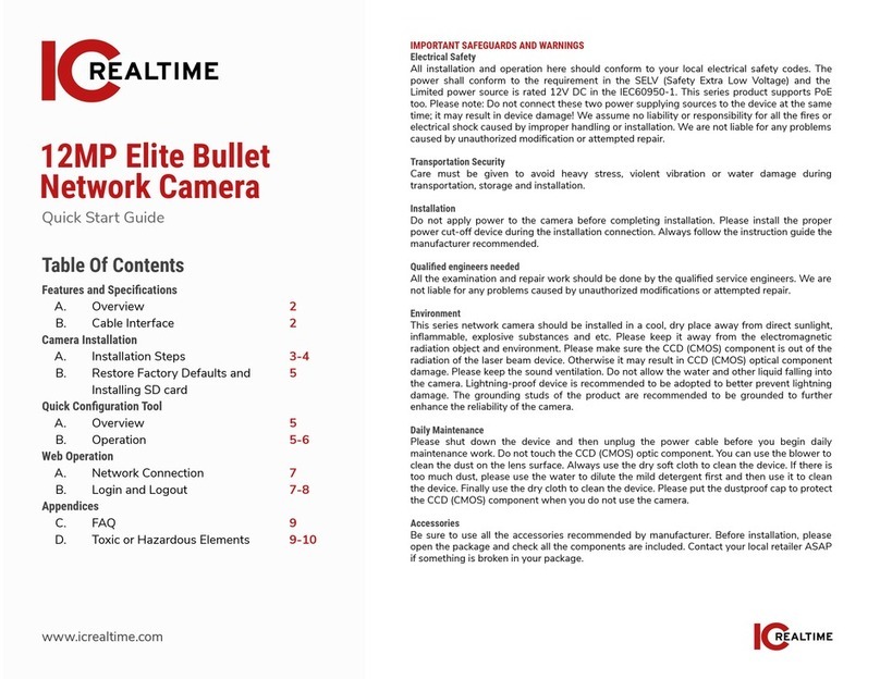 ICRealtime Elite User manual