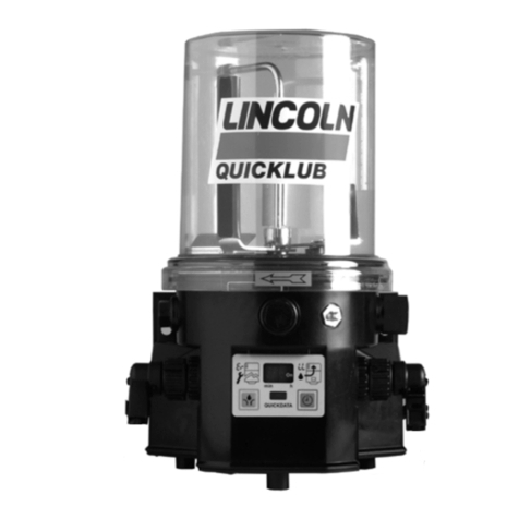 Lincoln Quicklub 223 user manual