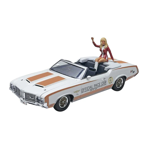 REVELL '72 OLDSMOBILE INDY 500 PACE CAR Assembly instructions