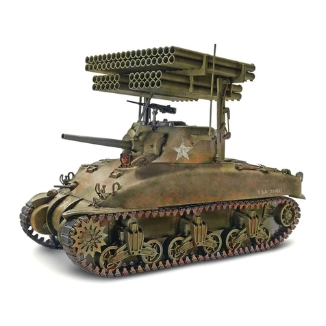 Monogram Sherman M4A1 Screamin Mini User manual