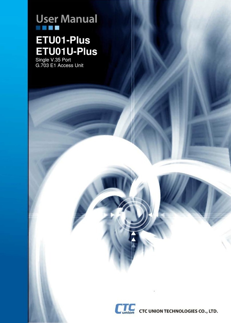 CTC Union ETU01-Plus user manual