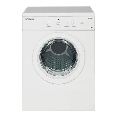 BOMANN WT 5019 User manual