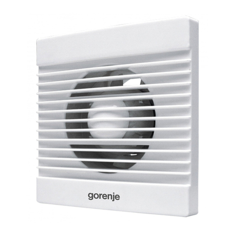 Gorenje BVN WS Series Instructions for installation and use Gorenje BVN WS Series Instructions for installation and use
