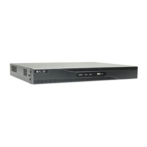 ALIBI ALI-QVR3100H Series Quick setup guide