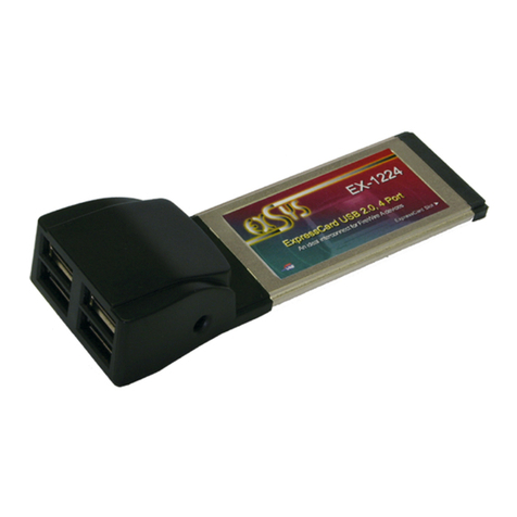 Exsys EX-1224 User manual