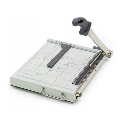Argo Paper Cutter A4 instruction manual