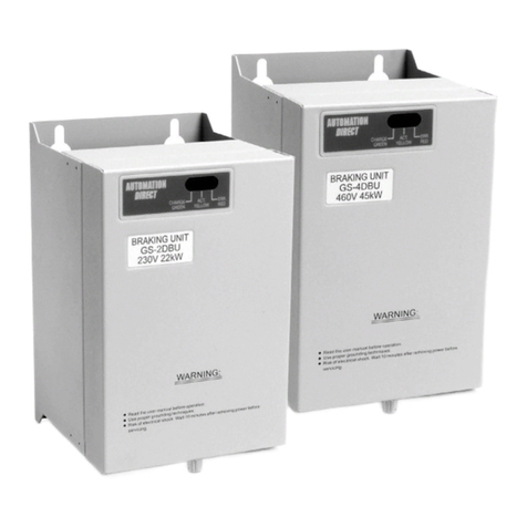 AutomationDirect DURA PULSE GS-2DBU User manual