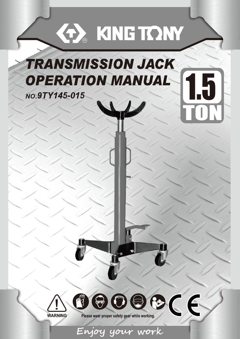 King Tony 9TY145-015 Operation manual