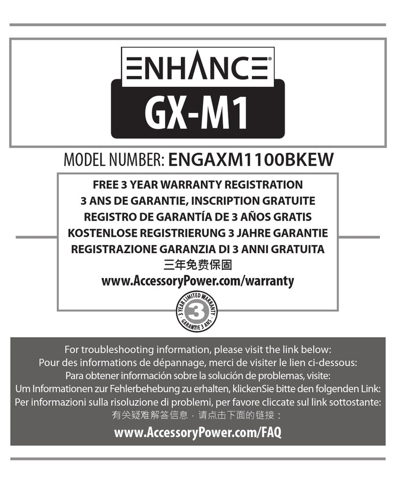 ENHANCE GX-M1 quick start guide