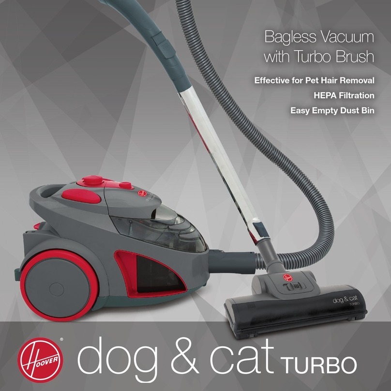 Hoover dog & cat TURBO User manual