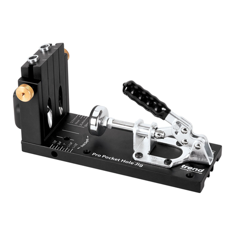 TREND PRO POCKET HOLE JIG User manual