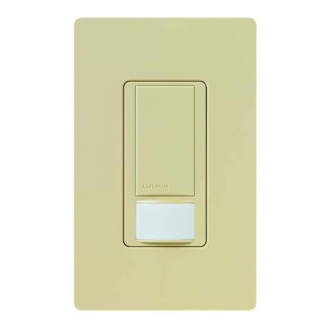 Lutron Electronics Maestro MS-OPS5M User manual Lutron Electronics Maestro MS-OPS5M User manual