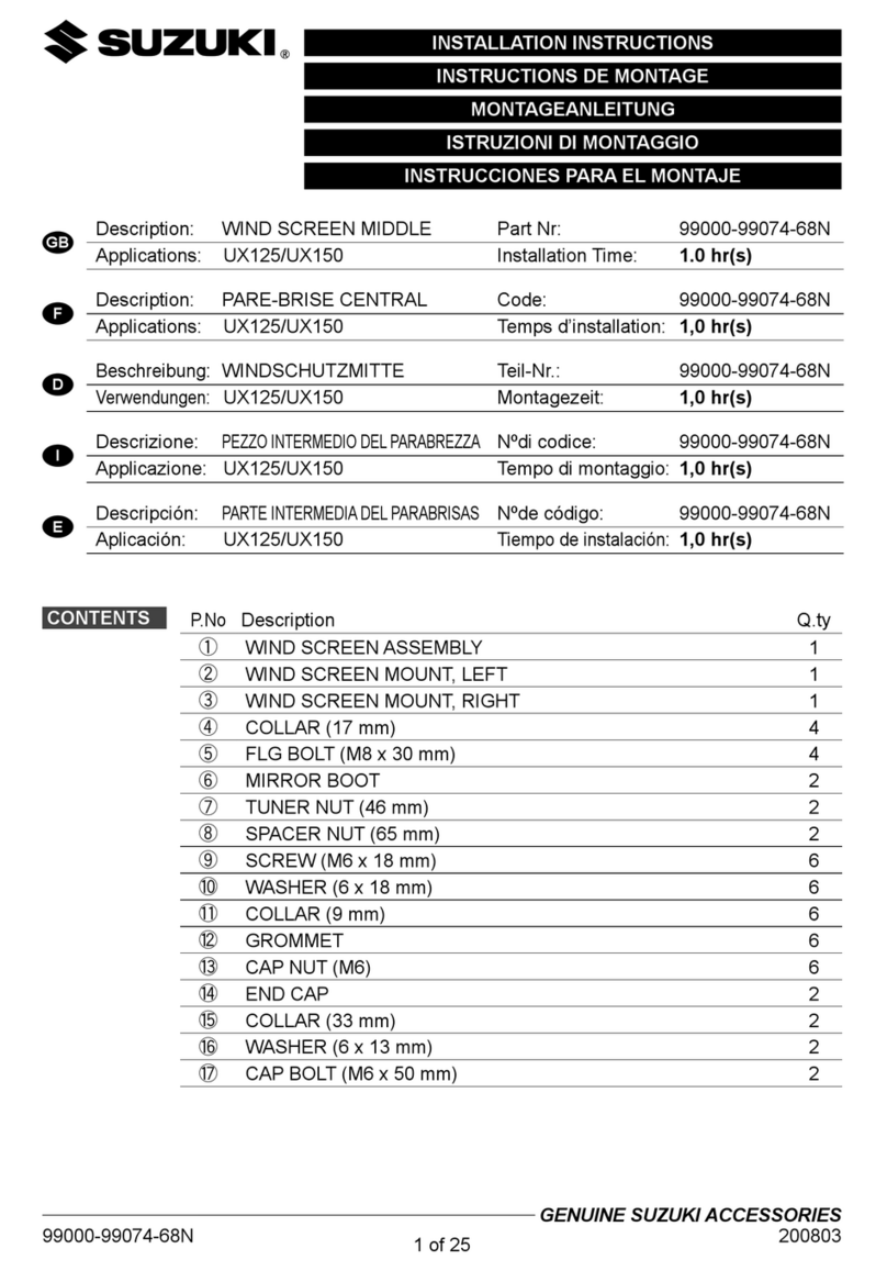 Suzuki 99000-99074-68N installation instructions