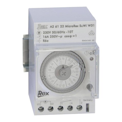 REX MicroRex Su/Wi A2 61 22 quick start guide